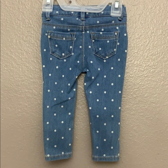 Infant Girls' & Toddler Girls' Denim Jeggings - Picture 2 of 8